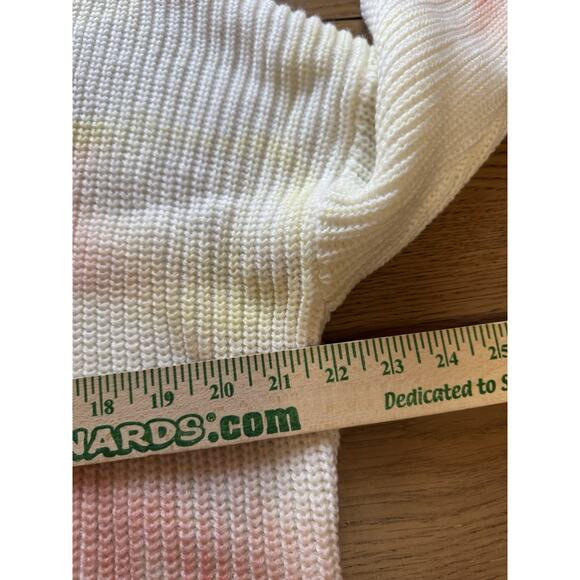 Illa Illa Women Size S/M Knit Tie Dye Sweater Colorful Boho Cottagecore Hippie - Picture 5 of 10